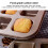Molde mini para pan de 12 cavidades, dorado, 26,7 x 35,5 cm 9