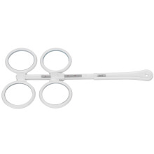 Flipper óptico ajustable 2010 cm blanco 0,5 D