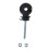 Aislante de cerca tipo tornillo M6, 50 uds, 9,5 cm plateado 8