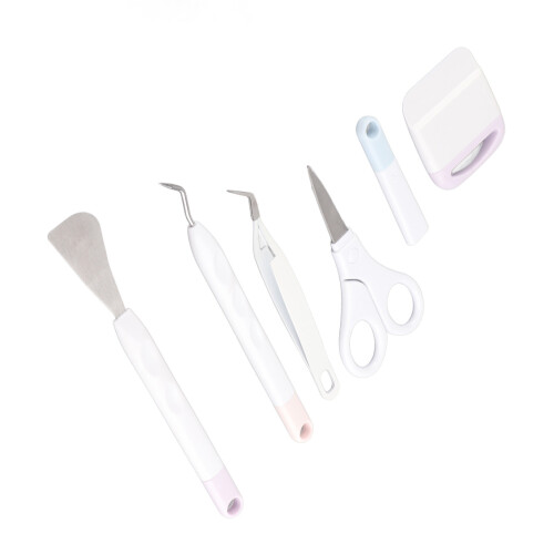 Kit de 6 herramientas para desbastar vinilo: pala 19cm, 7.5in