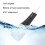 Irrigatore orale cordless da 400 ml bianco 7