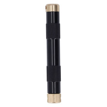 Pistone d'emergenza per accendere il fuoco 4.52oz Nero Alluminio-Bronzo