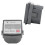 Misuratore di ore e timer ABS 0-999.99h 48x48mm Nero 70mAh 16