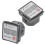 Misuratore di ore e timer ABS 0-999.99h 48x48mm Nero 70mAh 6