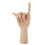 Modelo de mano de madera Schima superba, 30.0 cm, natural 1