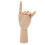 Modelo de mano de madera Schima superba, 30.0 cm, natural 5