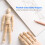 Holz-Mannequin-Hand Gugertree, 18 cm, rechte Hand 6