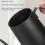 Tetera de cuello de ganso de 350 ml acero inoxidable negro 3