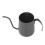 Tetera de cuello de ganso de 350 ml acero inoxidable negro 2