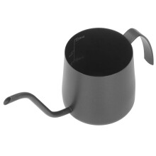 Hervidor de cuello de ganso para café 250 ml acero inoxidable negro