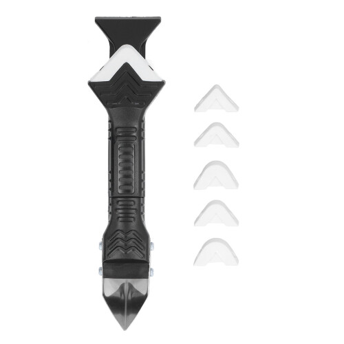 3-in-1 Silikon-Kelle-Schaber-Set, 5 Stück, ABS 1
