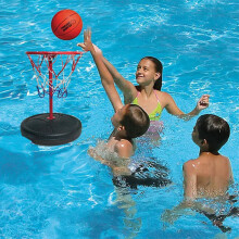 Baloncesto de piscina - diámetro del marco 20 cm, pelota de 12 cm