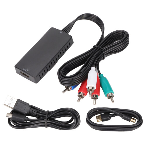Convertitore da YPbPr a HDMI 1080p per video a componenti 1
