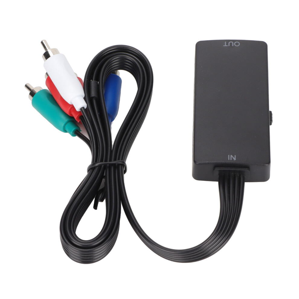 Ypbpr To Hd Multimedia Interface Adapter Component 1080P Av Converter For Dvd Hdtv Monitor 9371321522740