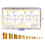 102 insertos roscados autoperforantes M2-M14 HCS plateado 8