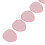 5 Stück Mini-Finger-Puff, hydrophiles PU, pink 8