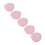 5 Stück Mini-Finger-Puff, hydrophiles PU, pink 10
