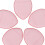 5 Stück Mini-Finger-Puff, hydrophiles PU, pink 9