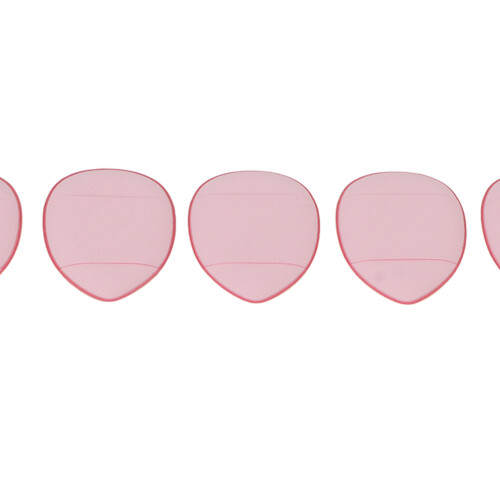 5 Stück Mini-Finger-Puff, hydrophiles PU, pink 2
