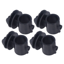 50 Pcs/set 2.1CM Insulator Screws Pulse Grid System Accessories for Electronic Fence Bearing Rod Black