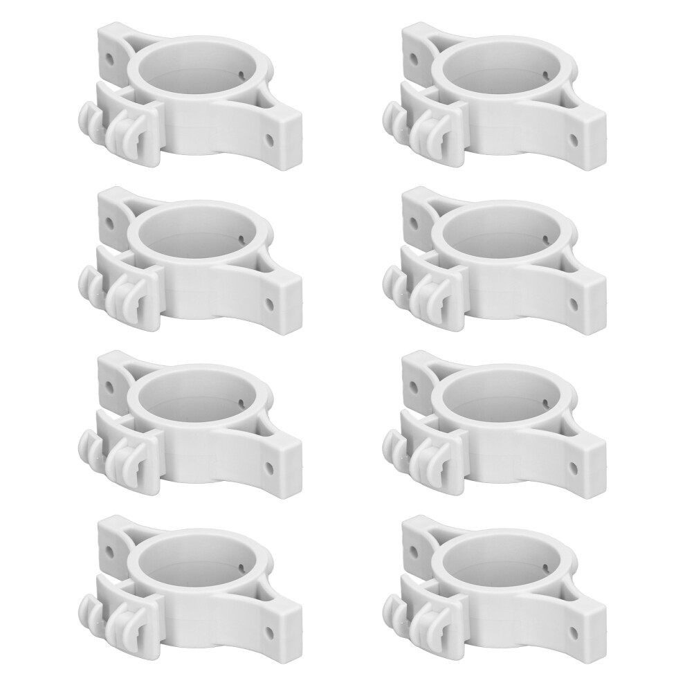 50Pcs Electric Fence Insulators Pulse Electric Fence Terminal Rod Insulators With 3.2Cm Hole For Farm Gray 9461321525459