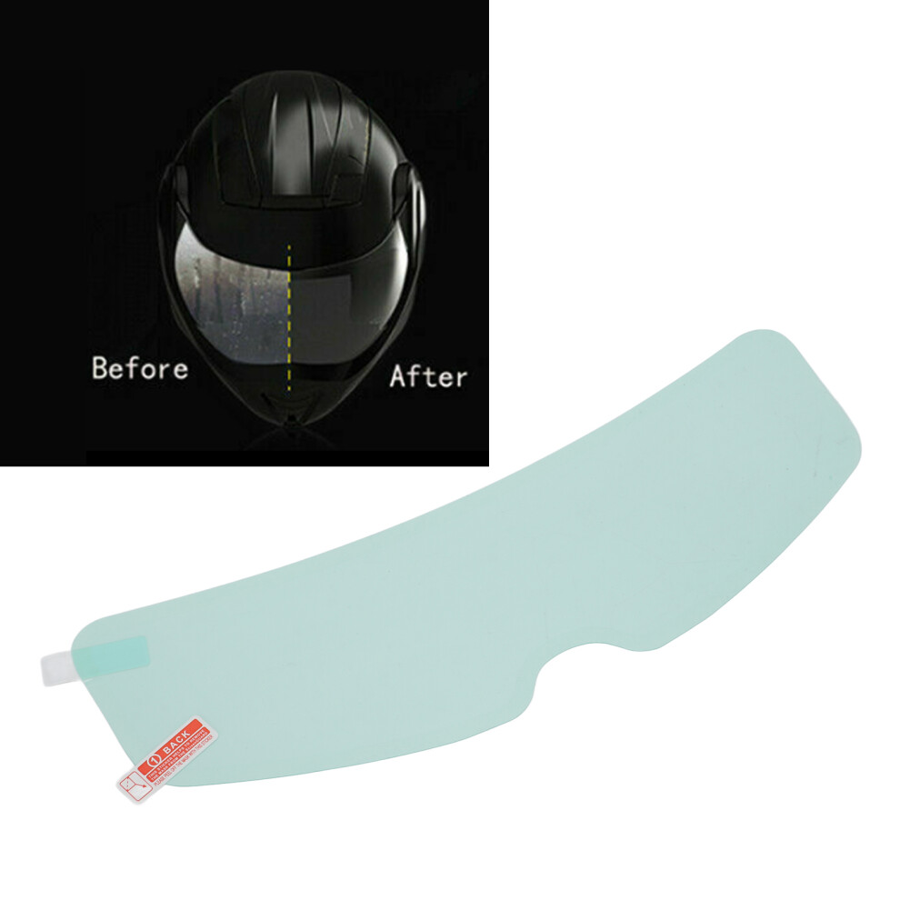 24.5Cm Motorcycle Helmet Lens Anti Fog Film Rainproof Clear Universal Nano Protective Coating Sticker 9491321525609