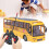 Giocattolo LED per autobus scolastico RC - 4xAA per l'auto, 2xAA per il telecomando 16
