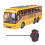 Giocattolo LED per autobus scolastico RC - 4xAA per l'auto, 2xAA per il telecomando 13