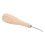 Gebogene Stichahle, Buche-Griff, Stahl, Leder 13