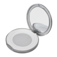 Caja vacía recargable para polvos sueltos de 3 g con puff ABS