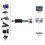 Convertitore HDMI a YPbPr 1080P Plug-Play ABS 7