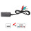 Convertitore HDMI a YPbPr 1080P Plug-Play ABS 4