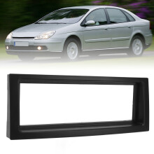 Citroën C5 2004‑2008 Marco de radio doble DIN negro fascia de montaje reemplazo