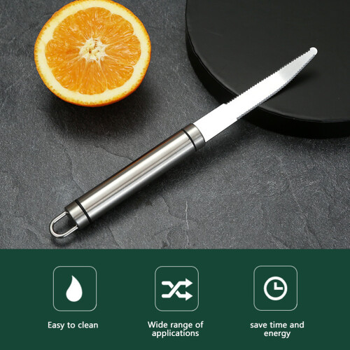 Stainless Steel Grapefruit Cutter Orange Citrus Peeler Household Fruit Cutter Kitchen Peeling Tools 2