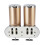 Dispensador dorado de 2 compartimentos 1000 ml 6