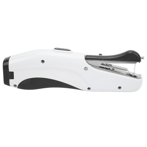 Macchina da cucire portatile 4 batterie AA 24,5  7 cm nera 2