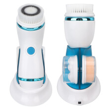 Cepillo de limpieza facial 4 en 1, 500 mAh, base USB