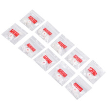 Nagelspitzen 500 Stück kurz oval klar Vollabdeckung DIY