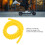 Protector espiral de cables M365 Pro Amarillo 110 cm x 8 mm 10