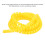 Protector espiral de cables M365 Pro Amarillo 110 cm x 8 mm 11