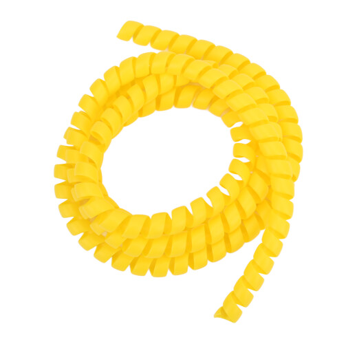 Protector espiral de cables M365 Pro Amarillo 110 cm x 8 mm