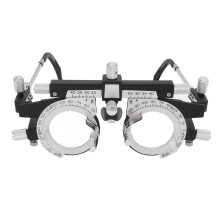 Montura de optometría PD 48-80mm 32.5mm Negro+Plateado