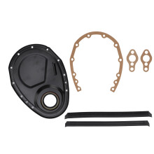 Kit de juntas para la tapa de la cadena de distribución SBC 283-400ci negro