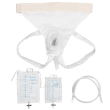 Raccoglitore di urina femminile in silicone, sacca da 1000/2000 ml