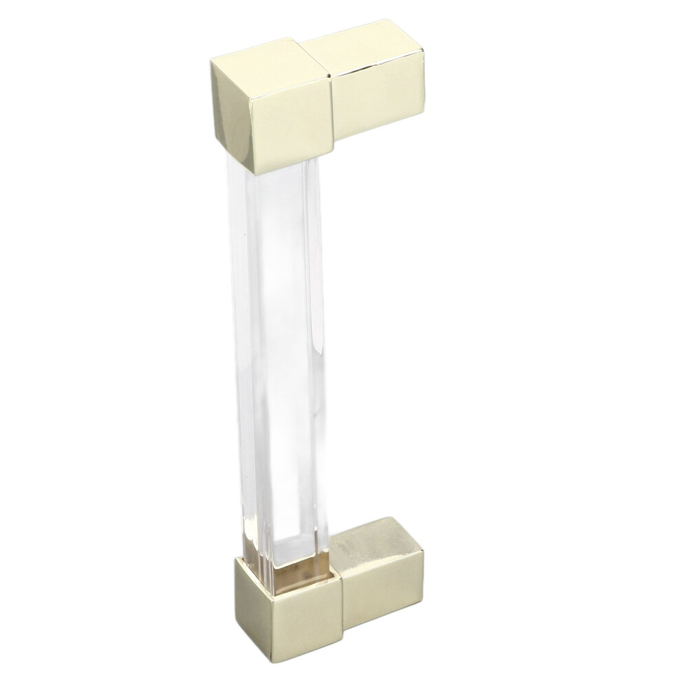 Acrylic Drawer Pulls Single Hole Crystal Cabinet Drawer Pulls For Kitchen Cabinets Dresser Cupboard Hole Spacing 128 Gold 4901321532316