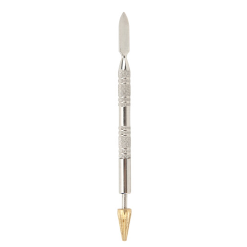 Leather Dye Pen Premium Copper High Strength Durable Knurled Handle Easy Operation Leather Edge Roller Pen 1