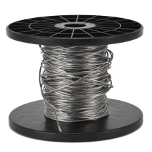 Elektrischer Zaundraht 100 m, Ø 1,8 mm, Silber