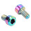 2 Stück M5 x 9 mm bunte Titan-Umwerfer-Schrauben 9