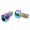 2 Stück M5 x 9 mm bunte Titan-Umwerfer-Schrauben 14