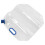 Faltbare Wasserbehältertasche 15L blaues PVC 14